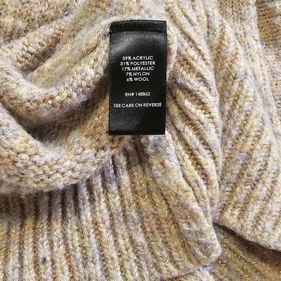 Torrid Shimmer Wool Blend Pullover Drop Shoulder Sweater - Picture 9 of 9